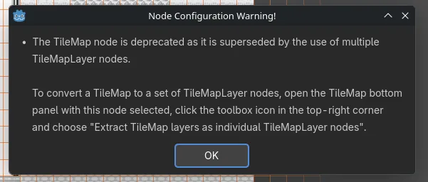 Godot TileMap depreciation
