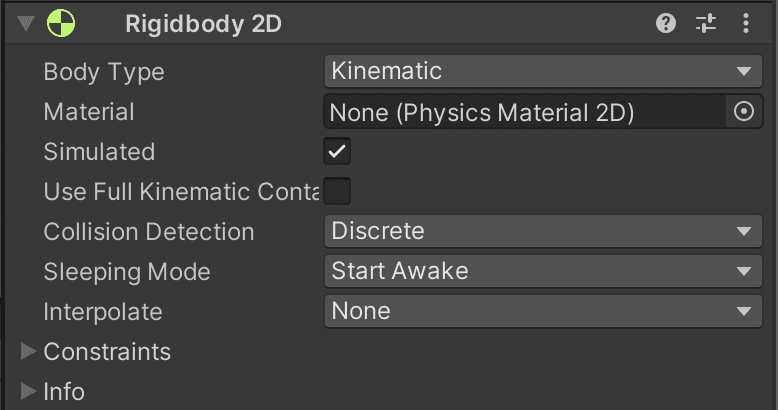 kinematic rigidbody